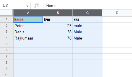 How do you add a cell border in Google Sheets-2