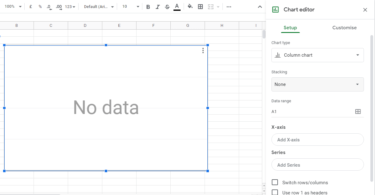 add charts to Google Sheets4