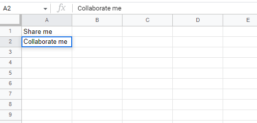 How the real-time collaboration Feature in Google Sheet works2