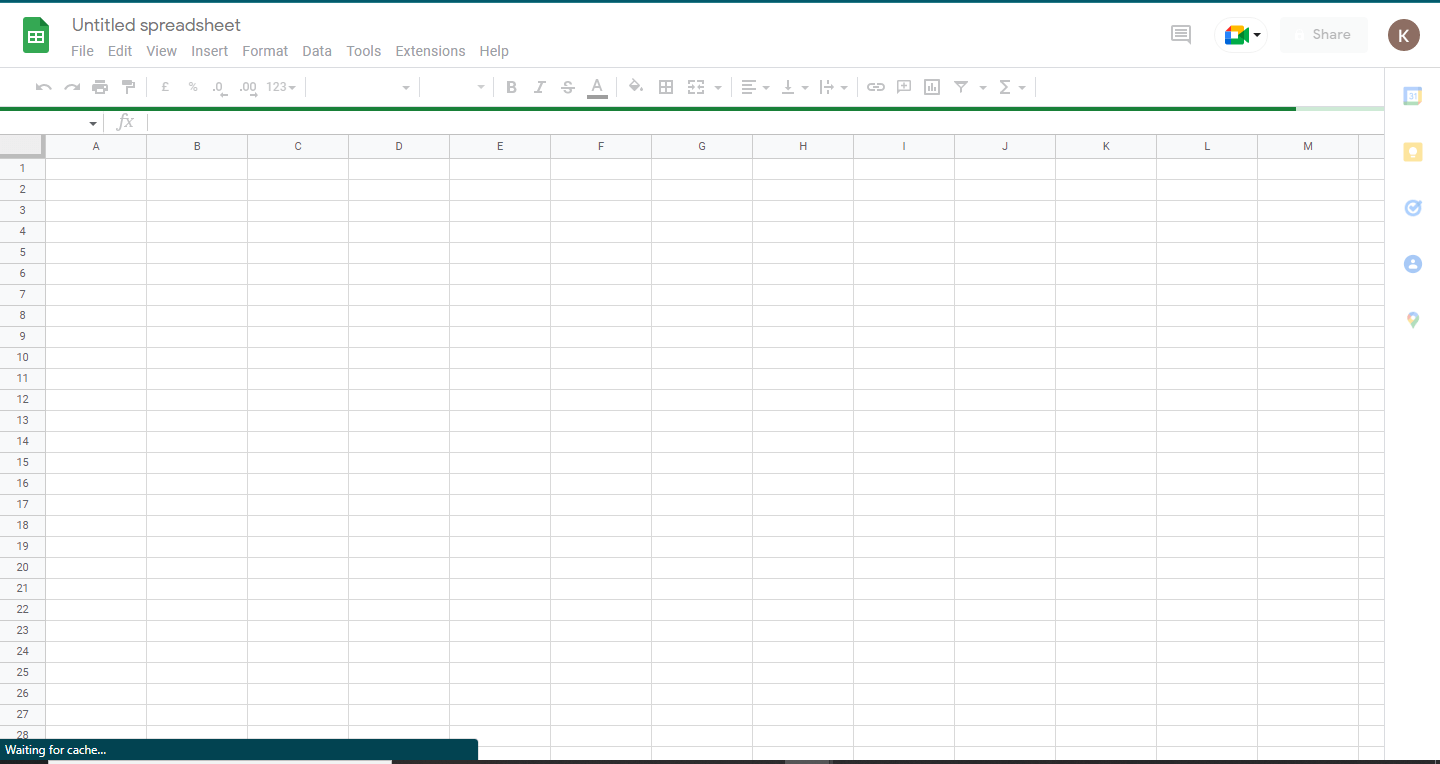 How to Create a New Google Spreadsheet 3