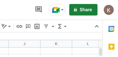 What are the new features in the new Google Sheets6