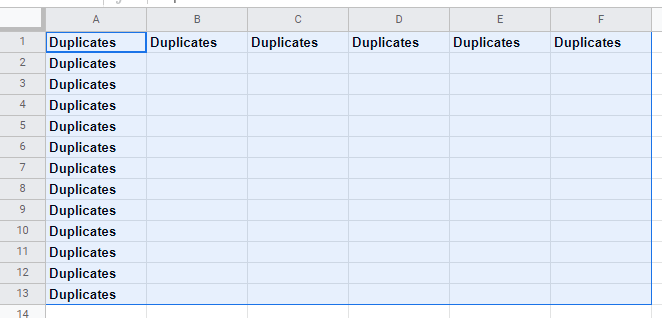 How to insert data using the fill handle the feature in Google Sheets-6